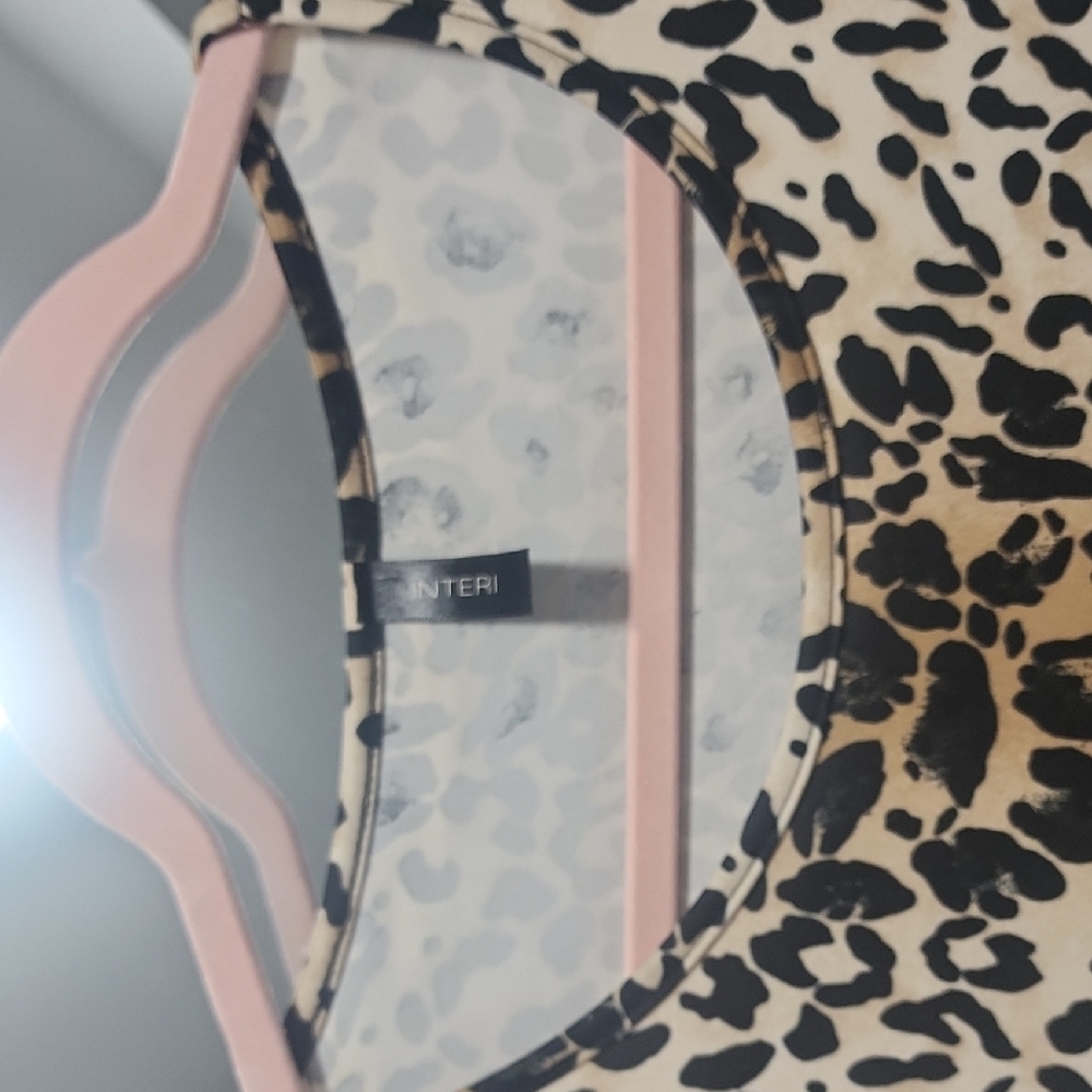 Leopard Print Dress with Peek-a-boo Back